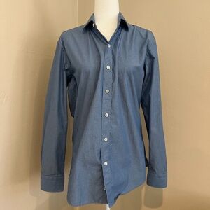 Ledbury Men's "The Dusk Blue Saunders Denim Dress Shirt"